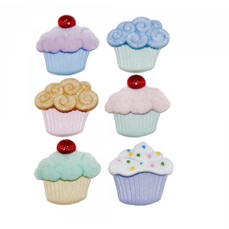 Dress It Up Novelty Button Collection Delicious Food Baking Craft Embellishments