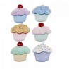 Dress It Up Novelty Button & Embellishment Collection Food Baking Craft
