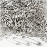 Hemline Safety Pins Silver or Gold 20mm - 46mm