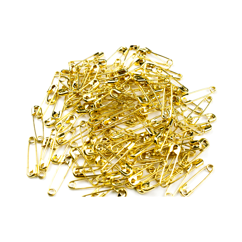 Safety Pins Silver or Gold 19mm - 54mm