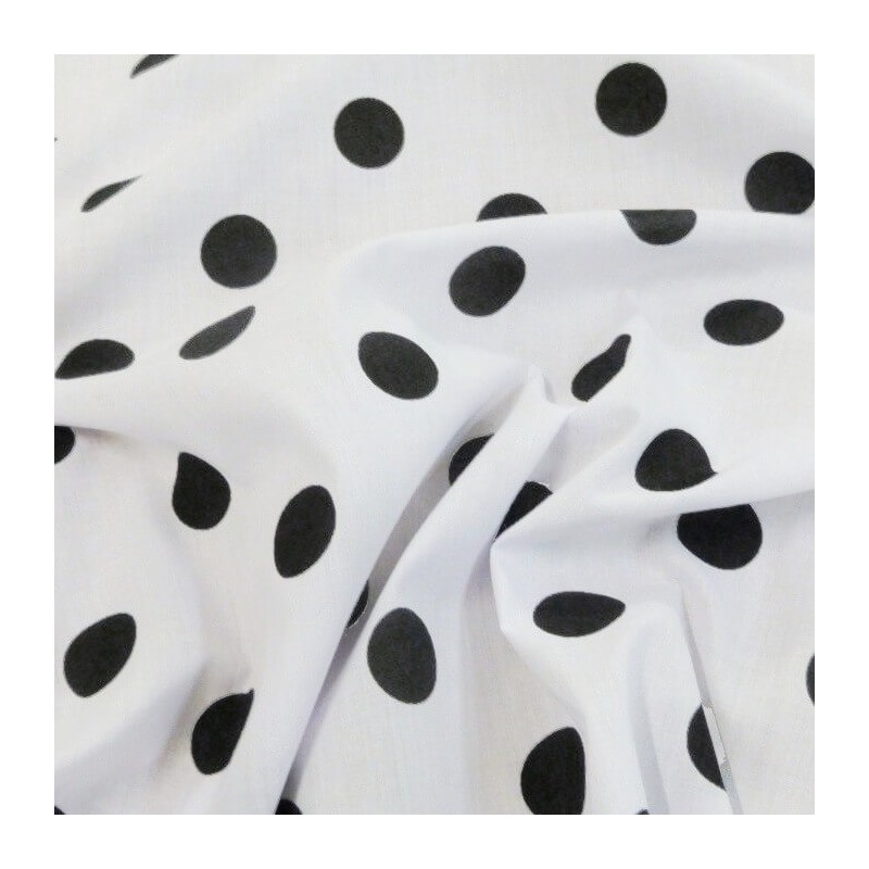 26mm Polka Dots Spots Polycotton Fabric