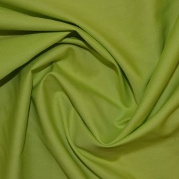 100% Plain Cotton Poplin Fabric Rose & Hubble Chartreuse