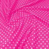 100% Cotton Poplin Fabric Rose & Hubble 7mm Polka Dots Spots