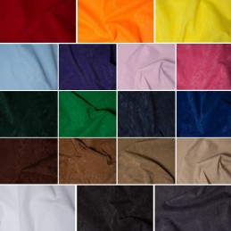 100% Polyester Faux Suede Look Suedette Dressmaking Fabric