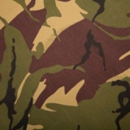 Jungle Camouflage 100% Cotton Drill Fabric  
