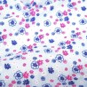 Polycotton Fabric Bunched Flower Heads Floral Spring Daisy