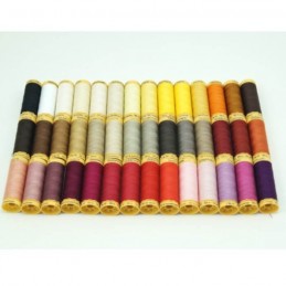 Gutermann Sewing Thread 100% Natural Cotton 100m Reels In 42 Colours (1)