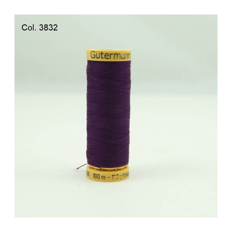 Gutermann Sewing Thread 100% Natural Cotton 100m Reels In 42 Colours (1)