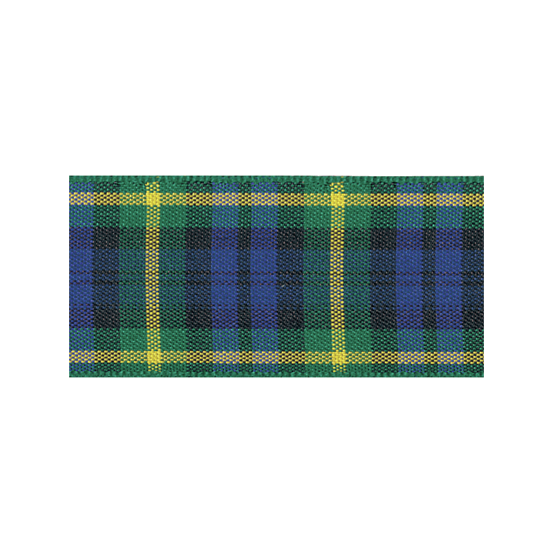 Berisfords Scottish Woven Tartan Ribbon 7mm - 70mm