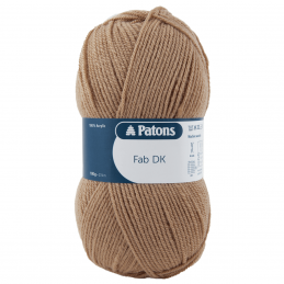Patons Fab DK Yarn 100g Machine Washable 100% Acrylic Camel