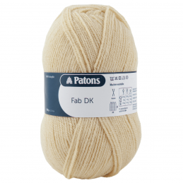 Patons Fab DK Yarn 100g Machine Washable 100% Acrylic Beige