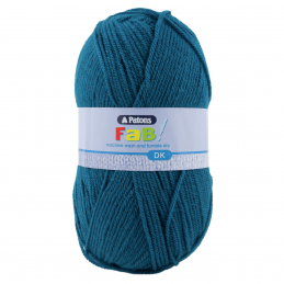 Patons Fab DK Yarn 100g Machine Washable 100% Acrylic Petrol