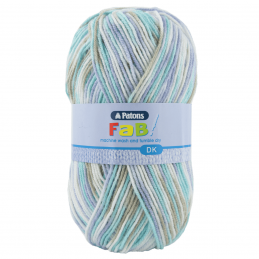 Patons Fab DK Yarn 100g Machine Washable 100% Acrylic Breeze Colour