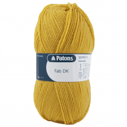 Patons Fab DK Yarn 100g Machine Washable 100% Acrylic Gold