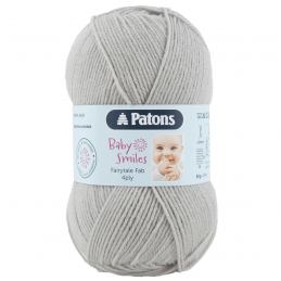 Patons Fairytale Fab Baby Smiles 4 Ply 50g Grey  