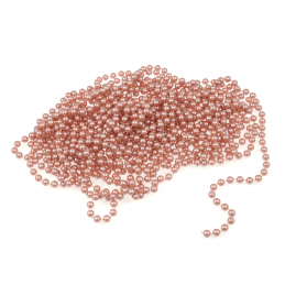 Rose Gold 10m Pearl 8mm Beads String Garland of Decorative Bridal Wedding