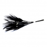 Diamante Feathers Corsage, Fascinator 10cm Wire Stem Bridal Hair Hat