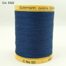 Gutermann Sewing Thread 100% Natural Cotton 800m Reels In 21 Colours (1)