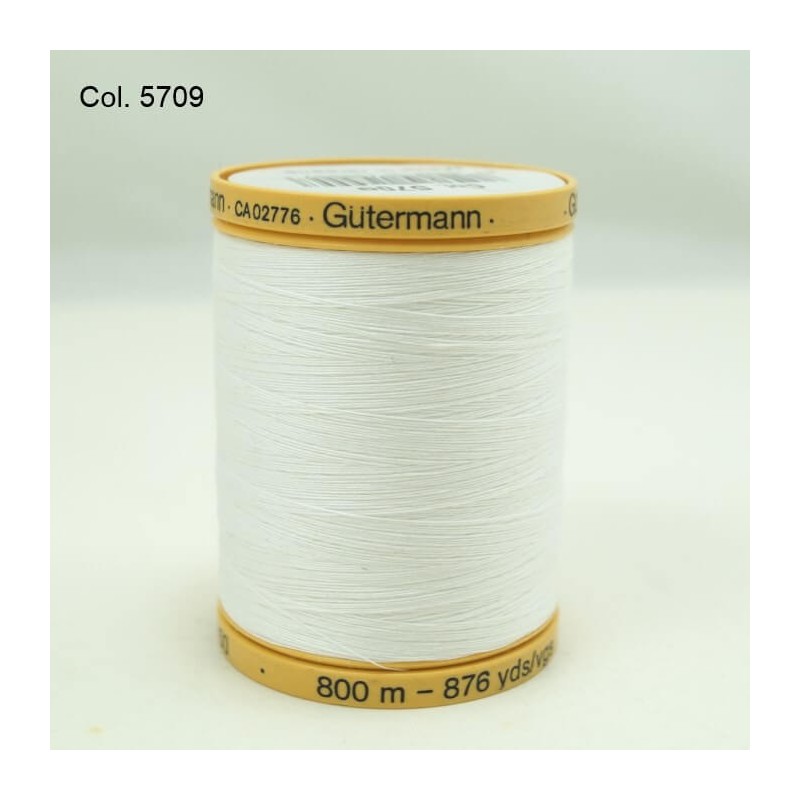 Gutermann Sewing Thread 100% Natural Cotton 800m Reels In 14 Colours (2)