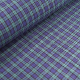 Black Watch 100% Brushed Cotton Fabric Tartan Wincyette Flannel Material