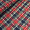 Tartan Cotton Brushed Fabric Royal Stewart Black Watch Flannel