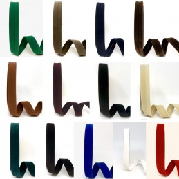 18mm & 30mm Velvet Bias Binding