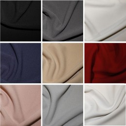 Scuba Crepe Fabric Stretch Jersey Spandex Material