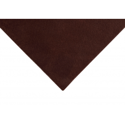Brown 3mm Extra Thick Acrylic Craft Felt Fabric 23 x 30cm Pack Of Two