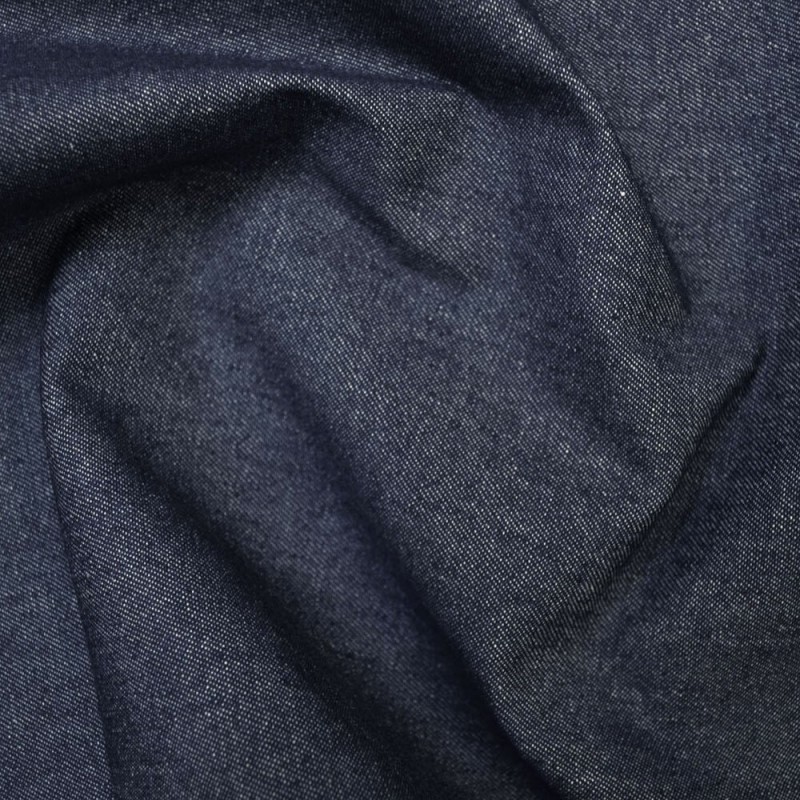  100% Cotton Denim Fabric 7.5oz 283gsm Indigo or Black