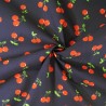 Polycotton Fabric Cherries Cherry Summer Feel Dress