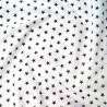 Polycotton Fabric 9mm Shooting Starry Scattered Stars Sky Space (B)