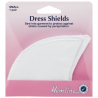Hemline Dress Shields Full Sleeve White Protects Sweat Stains