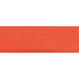 Orange Cotton Herringbone Tape In 13 Colours