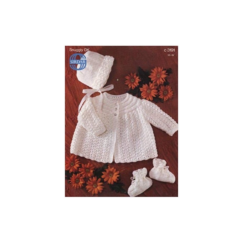 baby matinee jacket knitting pattern