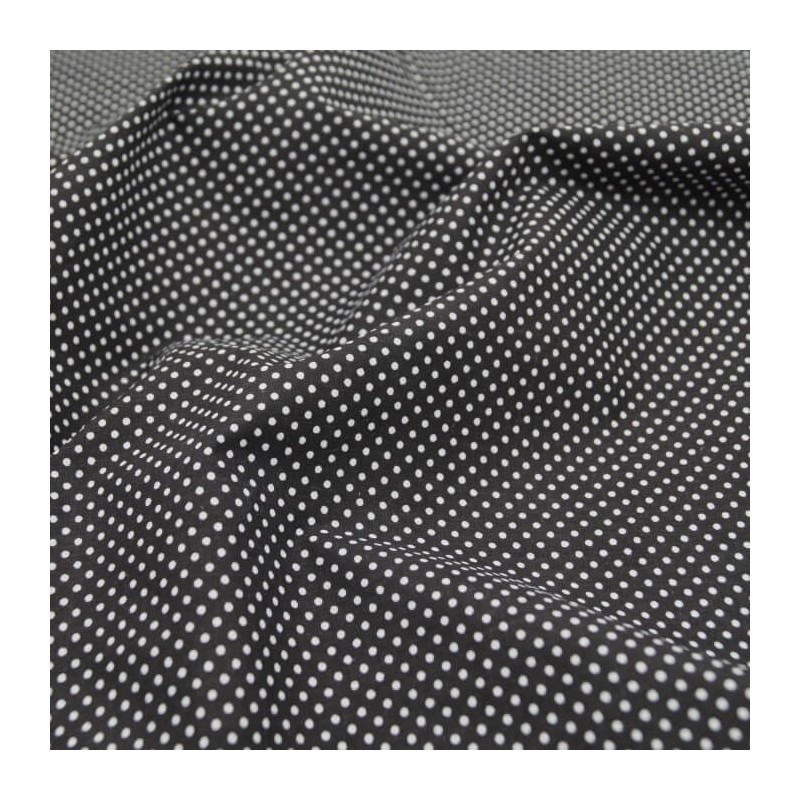 Polycotton Fabric 2mm Polka Dots Spots Dress Craft