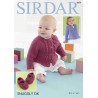 Sirdar Knitting Pattern 4879 Baby Childrens Round Neck Cardigan 0-7 Years