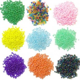 Seed Beads Glass 2mm  24 Colours 