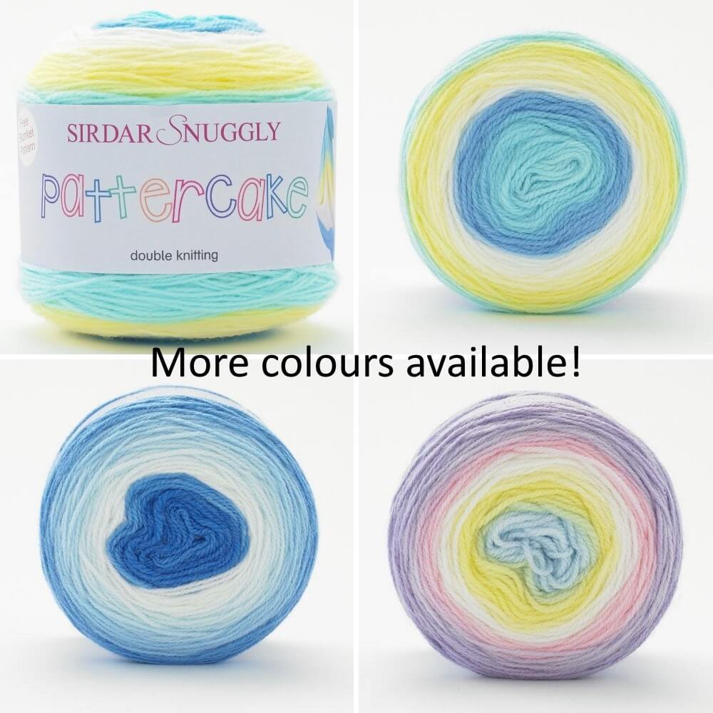 Sirdar Snuggly Pattercake DK Double Knit Knitting Yarn 150g Ball Blueberry Swirl
