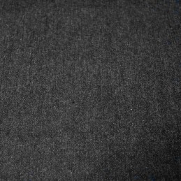 Black 100% Cotton Washed Denim Fabric 8oz Medium 287gsm
