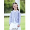 Sirdar Knitting Pattern 2436 Girl's Cardigan in Country Style DK