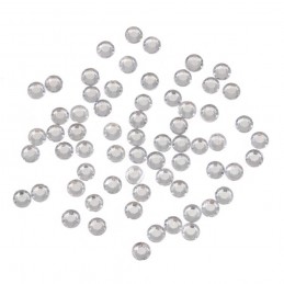 Trimits 350 Round Silver Gems Embellishments Scrapbooking Craft for Occasions