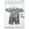 Sirdar Knitting Pattern 4909 Babies Cosy Jacket Knit Snuggly Sweetie Rascal DK