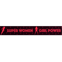 Cerise Super Woman 25mm Super Hero Girl Polyester Satin Ribbon Gift Craft Berisfords