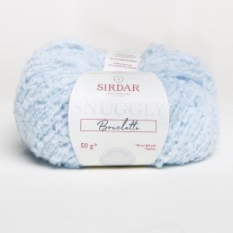 Sirdar Snuggly Bouclette Fashion Fluffy Knitting Yarn Craft Wool 50g Ball Lagoon
