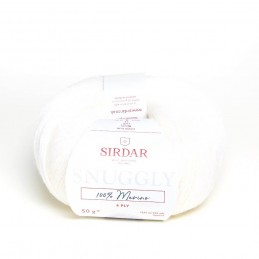 Sirdar Snuggly 100% Merino 4 Ply Baby Knitting Yarn Craft Wool 50g Ball Coconut White