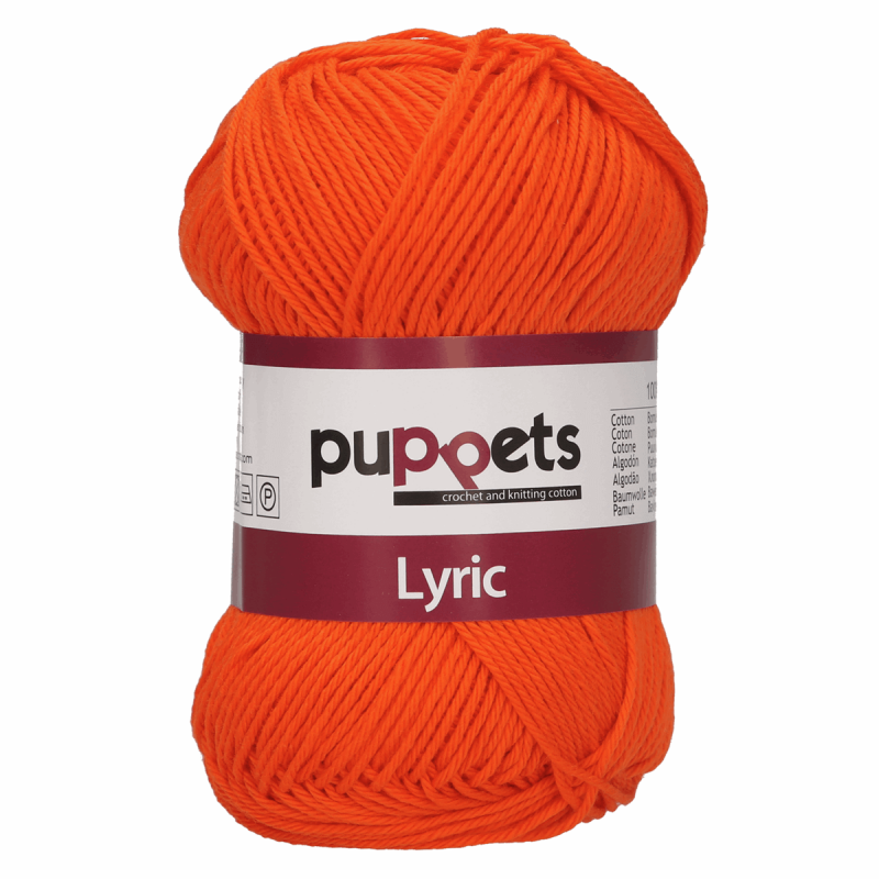 Puppet Puppets Lyric No. 4 100% Cotton 4 Ply Knit Yarn Craft Wool 50g Ball