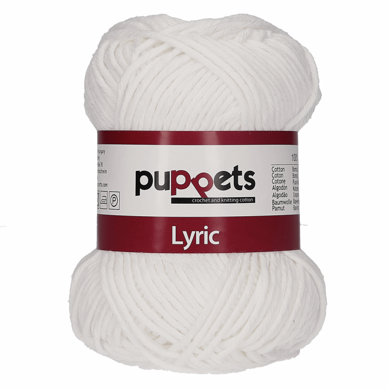 Puppet Puppets Lyric No. 8 100% Cotton DK Double Knitting Yarn Wool 50g Ball