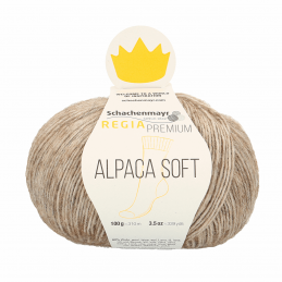 Regina Premium Soft Alpaca Knitting Crochet Knit Yarn Craft Wool 100g Ball 0020 Camel Mix