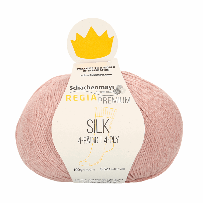 Regia Premium Silk 4 PLY Knitting Crochet Knit Yarn Craft Wool 100g Ball