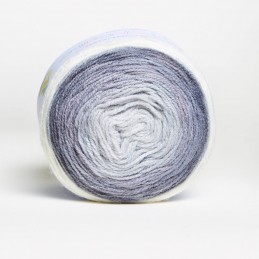 Sirdar Snuggly Pattercake DK Double Knit Knitting Yarn 150g Ball Blustery Grey